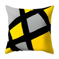 New Style Geometric Yellow Pillowcase Decorative Cushion For Sofa DIY Printed Pillow Chair Car Cushion Christmas Home Decoration