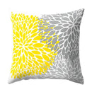 New Style Geometric Yellow Pillowcase Decorative Cushion For Sofa DIY Printed Pillow Chair Car Cushion Christmas Home Decoration