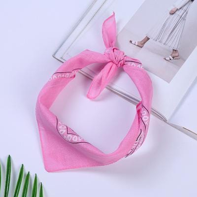 CN Fashion Cotton Bandana Headbands Square Scarf 55cm*55cm Black Red Paisley Printed Hairbands For Women/Men/Boys/Girls