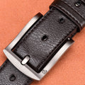 NO.ONEPAUL Genuine Leather For Men High Quality Black Buckle Jeans Belt Cowskin Casual Belts Business Belt Cowboy waistband