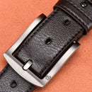 NO.ONEPAUL Genuine Leather For Men High Quality Black Buckle Jeans Belt Cowskin Casual Belts Business Belt Cowboy waistband