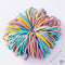 100PCS/Set Girls Candy Colors Nylon Elastic Hair Bands Children Rubber Band Headband Scrunchie Fashion Hair Accessories