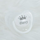 MIYOCAR custom any name photo unique color golden rose red pacifier dummy BPA free unique gift for new born baby shower