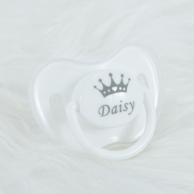 MIYOCAR custom any name photo unique color golden rose red pacifier dummy BPA free unique gift for new born baby shower