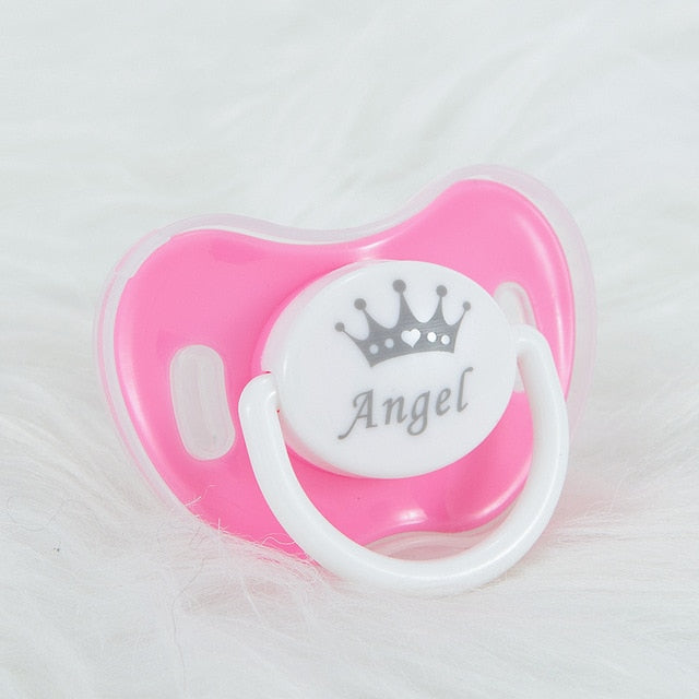 MIYOCAR custom any name photo unique color golden rose red pacifier dummy BPA free unique gift for new born baby shower
