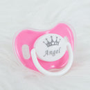 MIYOCAR custom any name photo unique color golden rose red pacifier dummy BPA free unique gift for new born baby shower