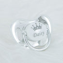 MIYOCAR custom any name photo unique color golden rose red pacifier dummy BPA free unique gift for new born baby shower