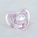 MIYOCAR custom any name photo unique color golden rose red pacifier dummy BPA free unique gift for new born baby shower
