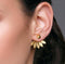 2020 New Fashion Simulated Pearls Pendient  Angel Wings Leaf Feather Flowers Stud Earrings For Women Wedding Jewelry