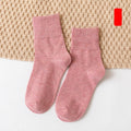 HOT 10pieces = 5 pairs autumn winter warm women cotton socks colorful Special comfortable Knitted Girls Casual Socks women