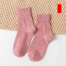 HOT 10pieces = 5 pairs autumn winter warm women cotton socks colorful Special comfortable Knitted Girls Casual Socks women