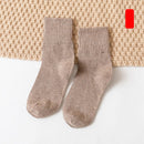 HOT 10pieces = 5 pairs autumn winter warm women cotton socks colorful Special comfortable Knitted Girls Casual Socks women