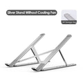 Foldable Laptop tablet Stand With Cooling Fan Heat Dissipation For Desktop MacBook Air Pro Stand Notebook Holder HP DELL Cooler