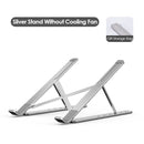 Foldable Laptop tablet Stand With Cooling Fan Heat Dissipation For Desktop MacBook Air Pro Stand Notebook Holder HP DELL Cooler