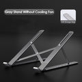 Foldable Laptop tablet Stand With Cooling Fan Heat Dissipation For Desktop MacBook Air Pro Stand Notebook Holder HP DELL Cooler