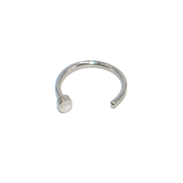 1pcs U Shaped Fake Nose Ring Lip Hoop Septum Rings Stainless Steel Nose Piercing Fake Piercing Oreja Pircing Jewelry