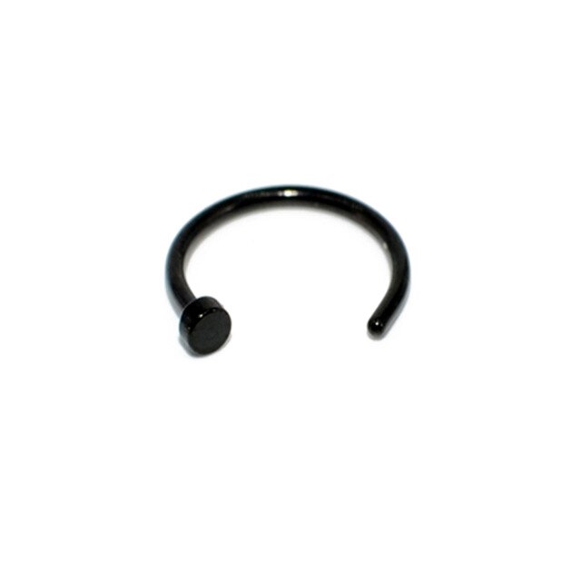 1pcs U Shaped Fake Nose Ring Lip Hoop Septum Rings Stainless Steel Nose Piercing Fake Piercing Oreja Pircing Jewelry