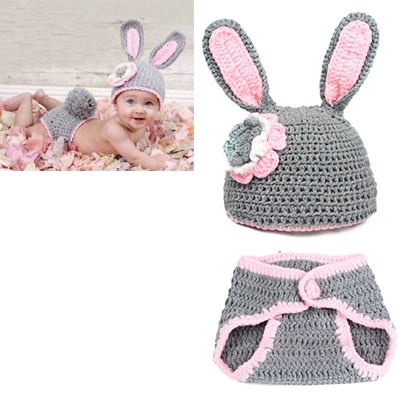 Crothet Newborn Photography Props Knitted Photography Accessories Baby Boys Girls Costume Newborn Photographie 42 Model Optional