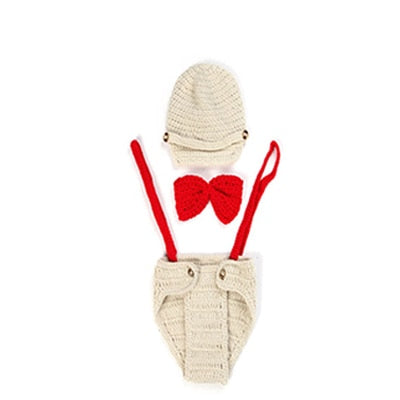 Crothet Newborn Photography Props Knitted Photography Accessories Baby Boys Girls Costume Newborn Photographie 42 Model Optional