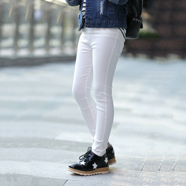 Girls leggings 2020 Children Trousers Pockets Skinny Leggings For girls Spring Autumn Baby girl pants girls Clothes