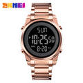 SKMEI Digital 2 Time Mens Watches Fashion LED Men Digital Wristwatch Chrono Count Down Alarm Hour For Mens reloj hombre 1611