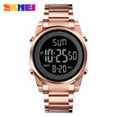 SKMEI Digital 2 Time Mens Watches Fashion LED Men Digital Wristwatch Chrono Count Down Alarm Hour For Mens reloj hombre 1611