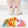 Soft Cotton Breathable Mesh Kids Socks Summer Short Tubes Baby Girls Socks Newborn Baby Boy Happy Socks Infant Clothing 5Pairs