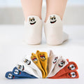 Soft Cotton Breathable Mesh Kids Socks Summer Short Tubes Baby Girls Socks Newborn Baby Boy Happy Socks Infant Clothing 5Pairs
