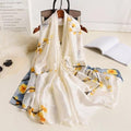 2020 luxury brand women scarf summer silk scarves shawls lady wraps soft pashimina female Echarpe Designer beach stole bandana