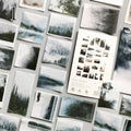 50Pcs/Pack Fog Forest Sticker Diary Decorative Sticker DIY Label Stationery Deco Photograph Album Sticker Flake Scrapbooking