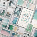 50Pcs/Pack Fog Forest Sticker Diary Decorative Sticker DIY Label Stationery Deco Photograph Album Sticker Flake Scrapbooking