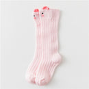 lawadka Baby Girl Socks Toddler Baby Bow Cotton Summer Mesh Baby Knee Socks Newborn Infant Non-slip Long Baby Boys Socks 0-2T