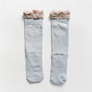 lawadka Baby Girl Socks Toddler Baby Bow Cotton Summer Mesh Baby Knee Socks Newborn Infant Non-slip Long Baby Boys Socks 0-2T