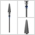 Tungsten Carbide Milling Cutter Burrs Nail Drill Bits Machine Nail Cutter Nail File Manicure For Machine Nail Art Accessories