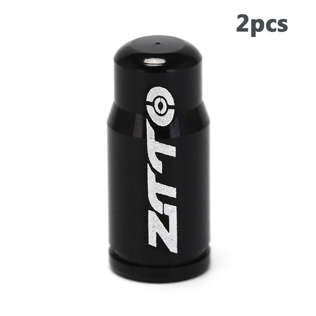 2Pcs MTB Mountain Bike Dustproof Aluminum Alloy Wheel Tire Valve Cap Protector Pump Cover Gas Nozzle Caps Cycling Accessories