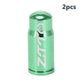 2Pcs MTB Mountain Bike Dustproof Aluminum Alloy Wheel Tire Valve Cap Protector Pump Cover Gas Nozzle Caps Cycling Accessories