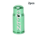 2Pcs MTB Mountain Bike Dustproof Aluminum Alloy Wheel Tire Valve Cap Protector Pump Cover Gas Nozzle Caps Cycling Accessories
