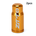 2Pcs MTB Mountain Bike Dustproof Aluminum Alloy Wheel Tire Valve Cap Protector Pump Cover Gas Nozzle Caps Cycling Accessories