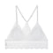 1/2PCS Women Bralette French Style Lace Bra Girls Triangle Cup Lingerie Deep V Wireless Underwear Soft Thin Seamless Bra
