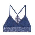 1/2PCS Women Bralette French Style Lace Bra Girls Triangle Cup Lingerie Deep V Wireless Underwear Soft Thin Seamless Bra