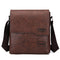 Fashion Men's Handbag Shoulder Bag Vintage Trends PU Leather Retro Messenger Bag Stylish Casual Male Crossbody Shoulder Bag SAC