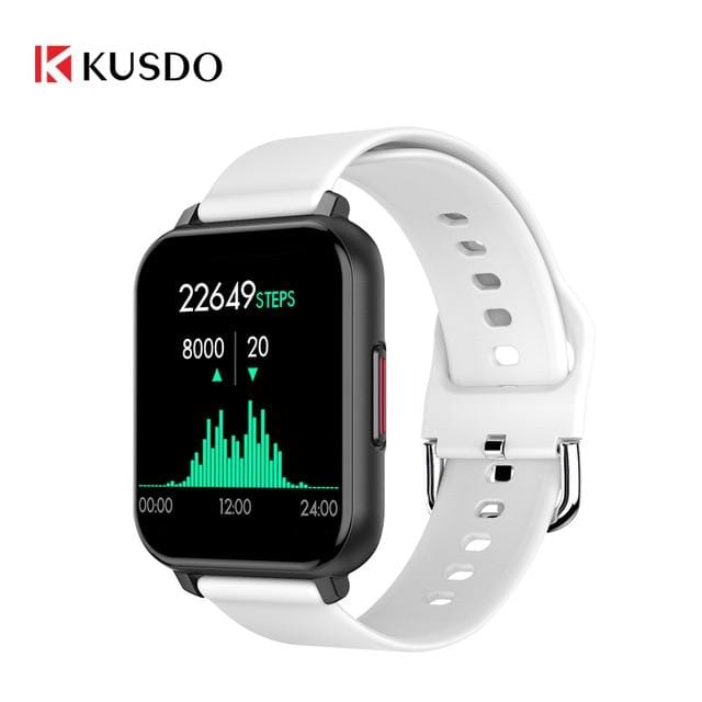 KUSDO 2020 New Smartwatch IP67 Waterproof Smart Watch Men Women Sport Fitness Bracelet Health Monitor For Xiaomi Apple Android