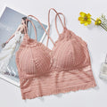 New Sexy Seamless Lace Bralette Womens Bra Tops Summer Lingerie Bra Camisole Girls Breathable Tube Top