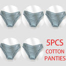 5PCS/Set Women Panties Cotton Underwear Female Panties Solid Color Underpants Sexy Lingerie Pantys for Woman Briefs Intimates