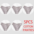 5PCS/Set Women Panties Cotton Underwear Female Panties Solid Color Underpants Sexy Lingerie Pantys for Woman Briefs Intimates