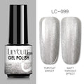 LILYCUTE 7ml Nail Gel Polish Semi Permanent Gel Varnish Base Top Coat UV LED Gel Varnish Soak Off Nail Art Gel Nail Polish