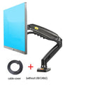 NB NEW F80+2pc USB3.0 17-27" desktop LED LCD Monitor Holder Arm Gas Spring Full Motion 2-9kg ergonomica dual arm