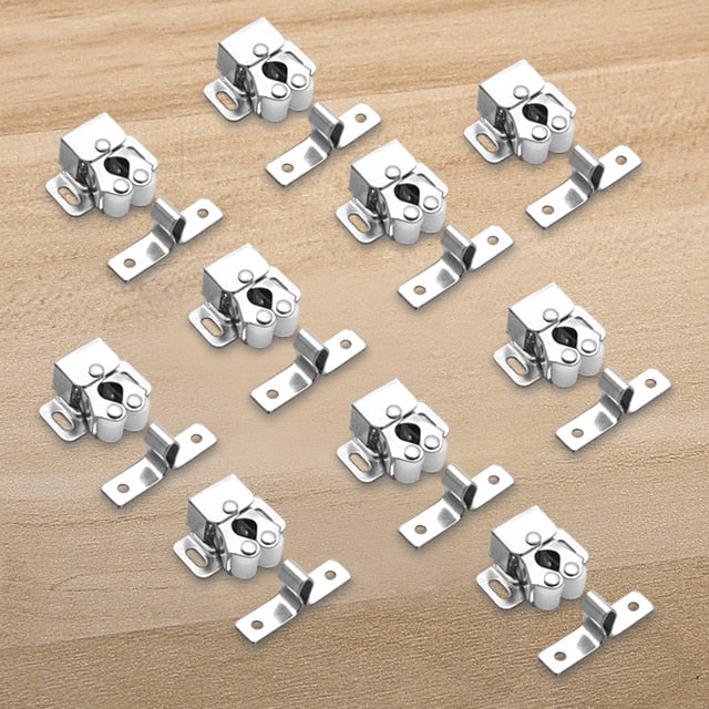 NAIERDI Bag Magnet Cabinet Catches Door Stop Closer Stoppers Damper Buffer For Wardrobe Hardware Furniture Fittings Accessories