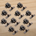 NAIERDI Bag Magnet Cabinet Catches Door Stop Closer Stoppers Damper Buffer For Wardrobe Hardware Furniture Fittings Accessories