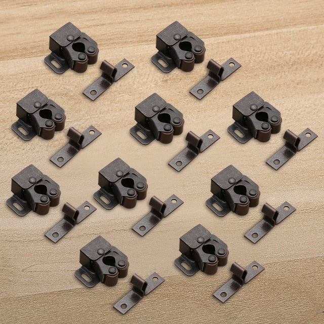 NAIERDI Bag Magnet Cabinet Catches Door Stop Closer Stoppers Damper Buffer For Wardrobe Hardware Furniture Fittings Accessories